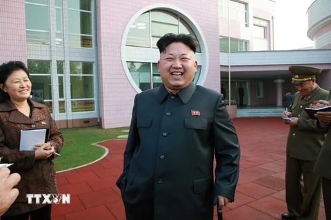 Nhà lãnh đạo Triều Tiên Kim Jong-Un thăm một cơ sở quân đội