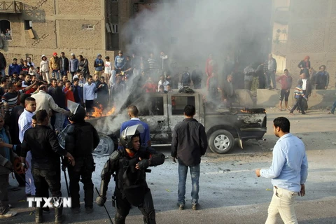 Ai Cập: Đụng độ giữa cảnh sát với người biểu tình theo đạo Hồi