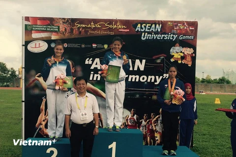 Việt Nam có thêm 9 huy chương tại ĐH Thể thao sinh viên Đông Nam Á