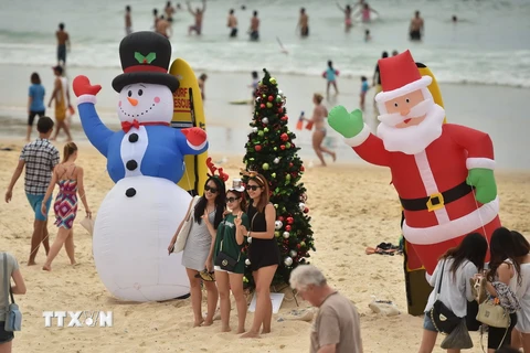 Người dân Australia chi số tiền kỷ lục cho Giáng sinh 2014