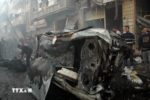 Đánh bom liều chết nhằm vào các cơ sở khí đốt ở Syria