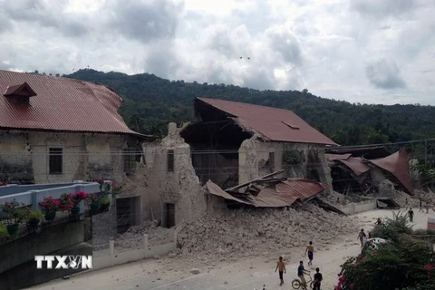 Động đất mạnh tại Philippines, không có cảnh báo sóng thần