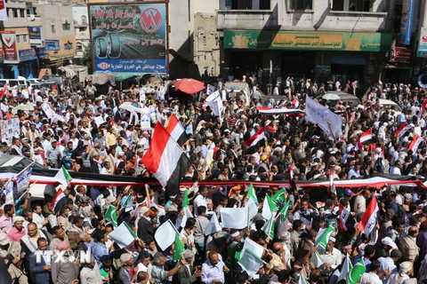 Yemen: Phiến quân Houthi nổ súng bắn vào người biểu tình