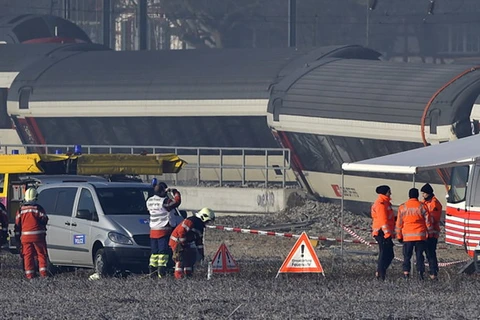 Thụy Sĩ: Hai tàu hỏa đâm nhau, hàng chục hành khách bị thương