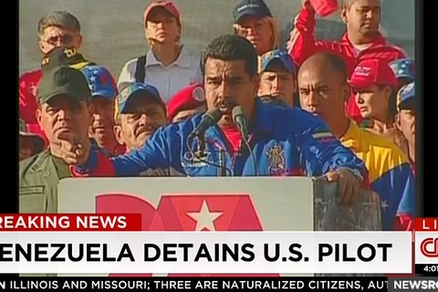 Venezuela thông báo bắt một phi công Mỹ vì tội làm gián điệp