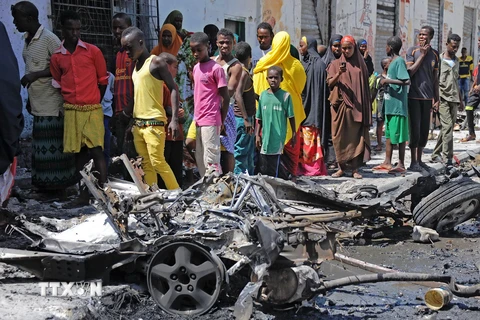 Đánh bom xe nhằm vào nhà hàng gần Phủ tổng thống Somalia