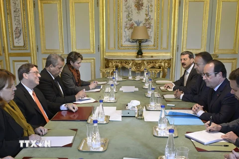 Bộ trưởng Ngoại giao Cuba gặp gỡ các quan chức cấp cao Pháp
