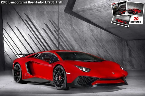 Lamborghini sẽ chỉ sản xuất 600 chiếc Aventador LP 750-4SV