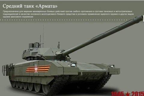Cư dân mạng phương Tây "choáng" với siêu tăng Armata của Nga