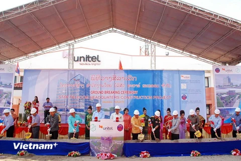 Công ty Star Telecom khởi công xây dựng trụ sở mới tại Lào