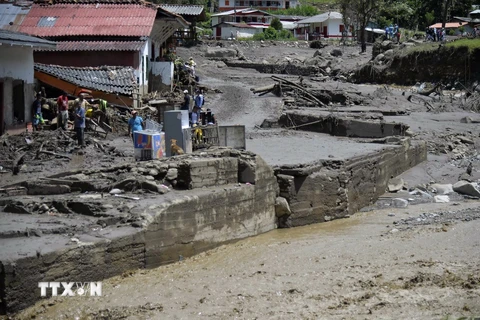 Lũ quét gây lở đất tại Colombia, ít nhất 52 người thiệt mạng