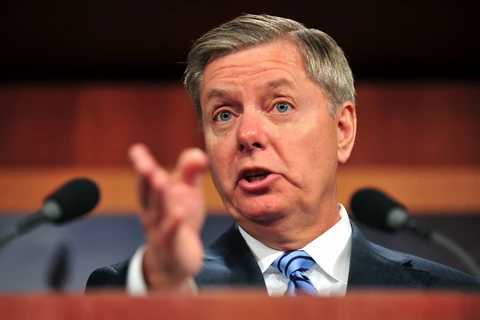 Thượng nghị sỹ Cộng hòa bang Nam Carolina Lindsey Graham. (Nguồn: feministing.com)