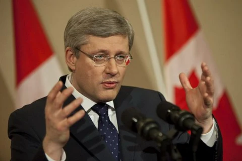 Thủ tướng Canada Stephen Harper. (Nguồn: AFP/Getty Images)