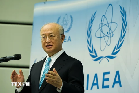 Tổng Giám đốc Cơ quan Năng lượng Nguyên tử Quốc tế (IAEA) Yukiya Amano. (Nguồn: THX/TTXVN)