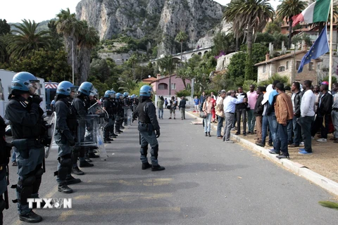 Cảnh sát Italy. (Nguồn: AFP/TTXVN)