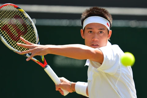 Tay vợt số một Nhật Bản Kei Nishikori. (Nguồn: isportsweb.com) 