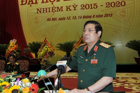 Bộ trưởng Bộ Quốc phòng, Đại tướng Phùng Quang Thanh. (Ảnh: Trọng Đức/TTXVN)