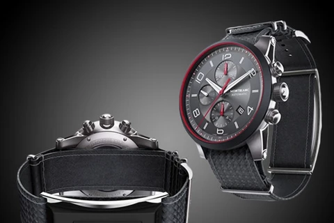 Dây đeo e-Strap của Montblanc được thiết kế để phù hợp với nhiều loại mặt đồng hồ.