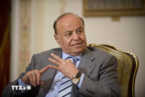 Tổng thống Yemen Abd-Rabbu Mansour Hadi. (Nguồn: AFP/TTXVN) 