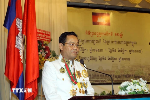 Kỷ niệm Quốc khánh Vương quốc Campuchia lần thứ 62 tại Hà Nội