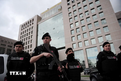 Cảnh sát đặc nhiệm Thổ Nhĩ Kỳ. (Nguồn: AFP/TTXVN)