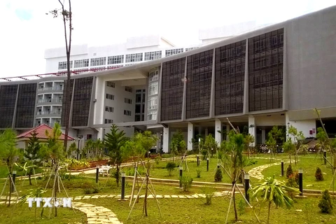 Một góc Trung tâm hành chính tập trung tỉnh Lâm Đồng. (Ảnh: Nguyễn Dũng/TTXVN)