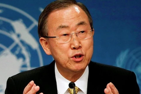 Tổng thư ký Liên hợp quốc Ban Ki-moon. (Nguồn: AP) 