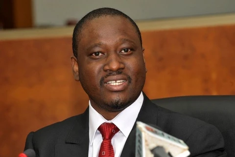 Chủ tịch Quốc hội Côte d'Ivoire Guillaume Soro. (Nguồn: burkina24.com)