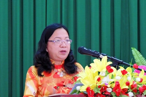 ân Phó chủ tịch Ủy ban Nhân dân tỉnh Trà Vinh Đặng Thị Phương. (Ảnh: travinh.gov.vn) 