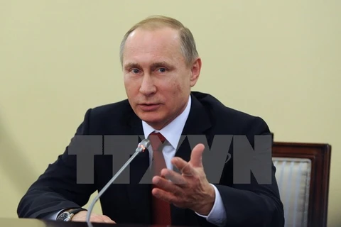 Tổng thống Nga Vladimir Putin. (Ảnh: AFP/TTXVN) 