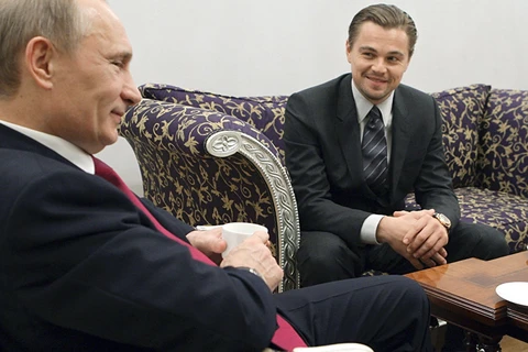 Leonardo DiCaprio sẵn sàng vào vai Tổng thống Nga Vladimir Putin nếu được trao cơ hội. (Nguồn: sputniknews)