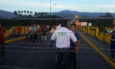 Biên giới Colombia-Venezuela. (Nguồn: bluradio.com)