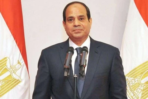 Tổng thống Ai Cập Abdel-Fattah el-Sisi. (Ảnh: AFP)
