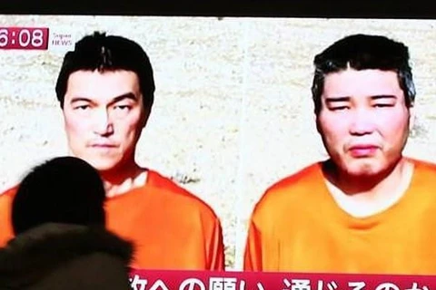 Hai con tin Nhật Bản bị IS bắt. (Nguồn: AFP)
