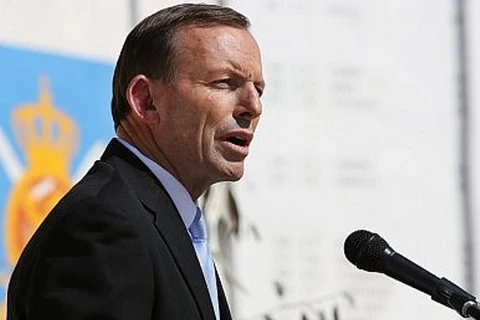 Thủ tướng Australia Tony Abbott. (Nguồn: AP)