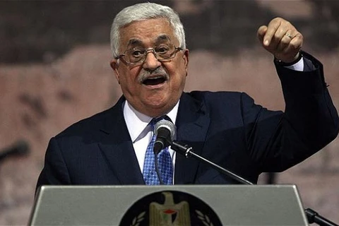 Tổng thống Palestine Mahmoud Abbas. (Nguồn: AFP)