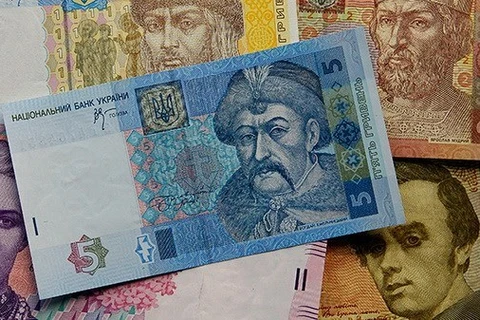 Đồng hryvnia của Ukraine đã bị mất giá 30%. (Ảnh: Reuters)