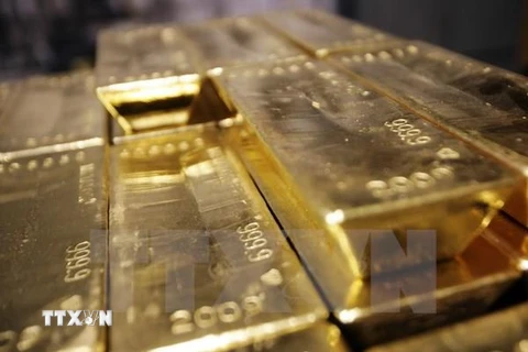 Giá vàng thế giới tăng lên mức cao nhất trong vòng bảy tuần