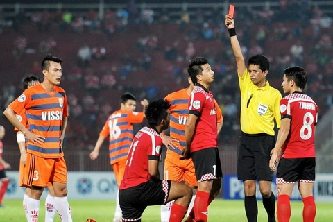Kelantan nhận 2 thẻ đỏ, Ninh Bình xuất sắc nhất AFC Cup 