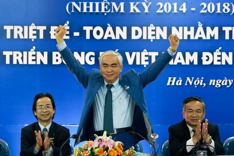 [Photo] Ban lãnh đạo mới của Liên đoàn Bóng đá Việt Nam