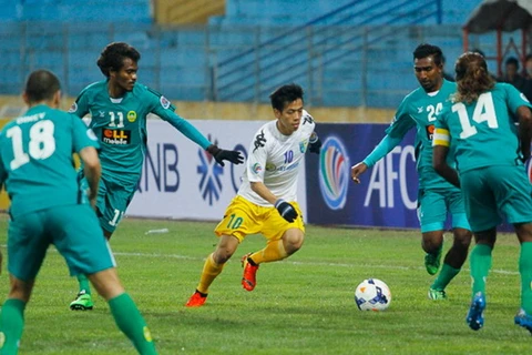  AFC Cup: Hà Nội T&T giành vé sớm dù Văn Quyết "tụt hạng"