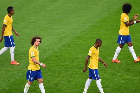 Những ngôi sao Brazil không giải thích nổi lý do bại trận