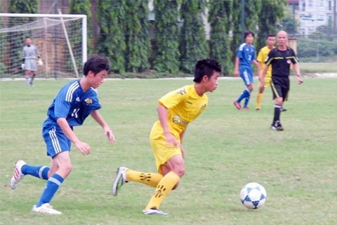 Đội U15 Hà Nội T&T đè bẹp đối thủ trẻ đến từ Nhật Bản