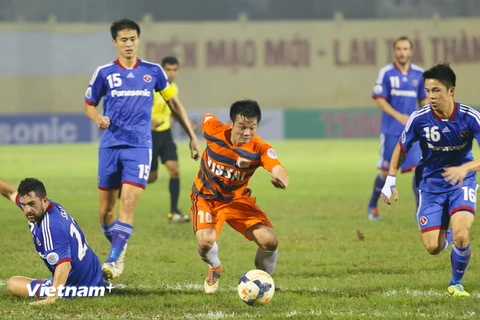 Văn Quyến trở lại sân cỏ cùng XSKT Cần Thơ tại V-League 2015 