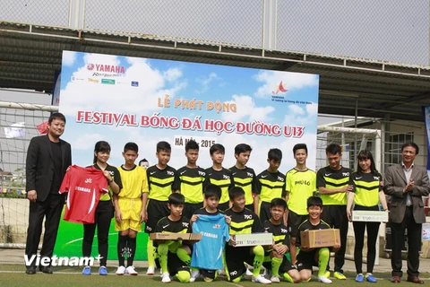 Kết thúc vòng loại “Festival bóng đá học đường U13" khu vực Hà Nội