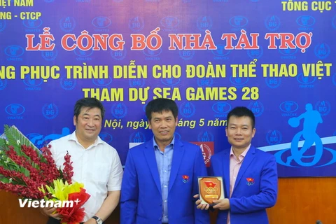 Đoàn Thể thao Việt Nam có thêm nhà tài trợ trang phục 