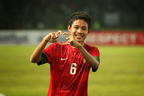 Evans Dimas sẽ là đối thủ tiềm năng của U23 Việt Nam ở vòng bán kết. (Ảnh: Goal)