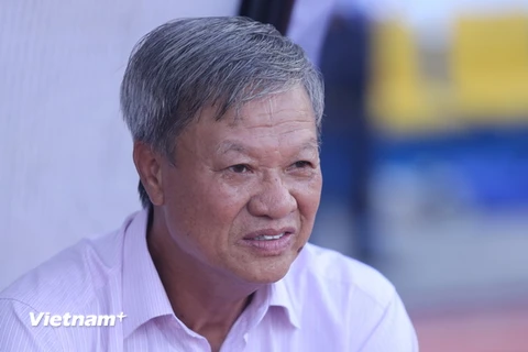 Huấn luyện viên Lê Thụy Hải có thể là câu trả lời cho Hoàng Anh Gia Lai. (Ảnh: Minh Chiến/Vietnam+)