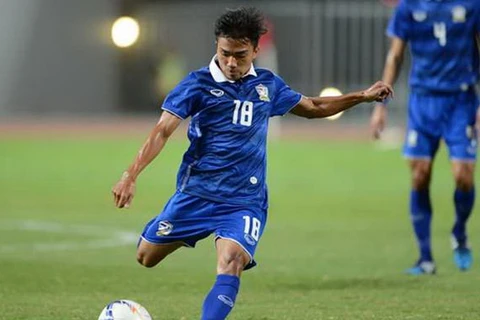 Chanathip hiện là cầu thủ hay nhất Đông Nam Á, tiền vệ tấn công số một của Thái Lan. (Ảnh: Goal Thailand)
