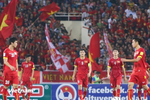 Kết quả 0-3 là điều rất ít người hâm mộ tưởng tượng trước cuộc đối đầu Việt Nam - Thái Lan. (Ảnh: Minh Chiến/Vietnam+)